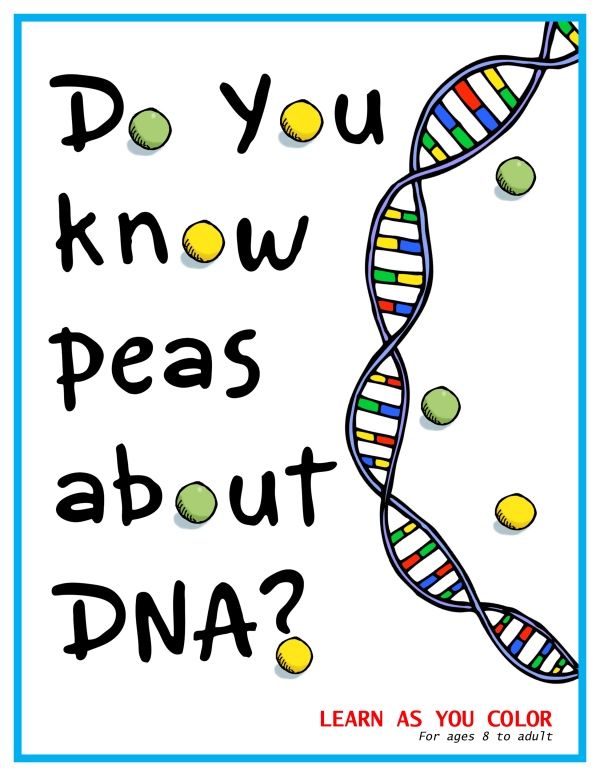 Do You Know Peas About DNA activity book cover
